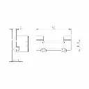 incontro-doppio-01329-giesse-per-terminali-e-catenacci-profilo-allco5-poliammide-finitura-nero (1).webp