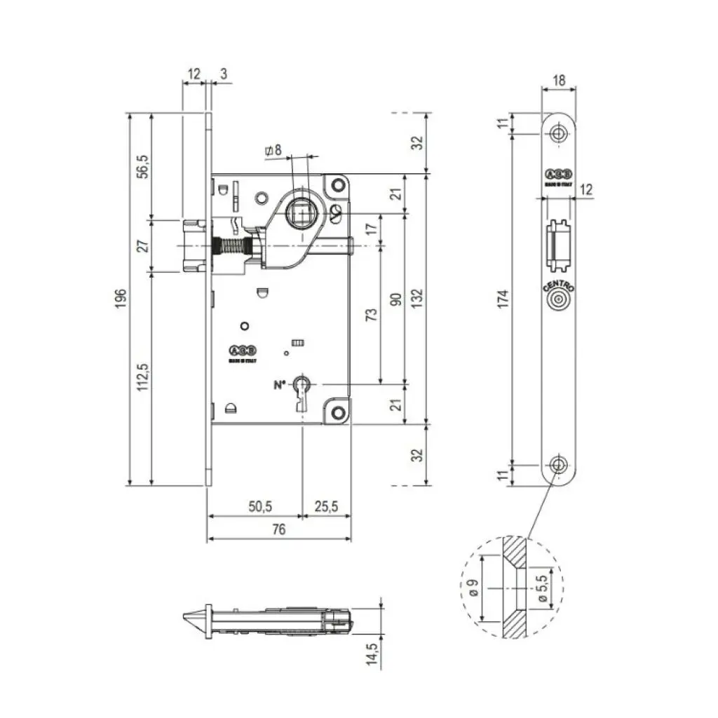 centro-serratura-agbs-solo-scrocco-chiave-frontale-18x196-mm-entrata-50-mm-colore-ottonato-verniciato (1).webp