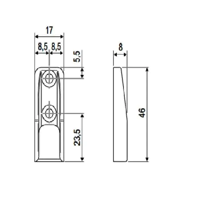incontro-nottolino-agb-artech-per-profili-in-legnoalluminio-acciaio-sede-2437-mm-dimensioni-21x46x8-mm (1).webp