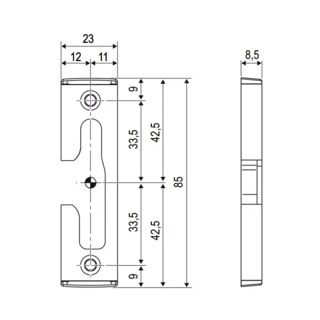 incontro-nottolino-antieffrazione-agb-aria-12-mm-asse-13x24-mm-viti-dritte-mano-destra-materiale-acciaio (1).webp