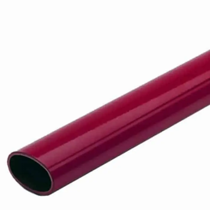 Iseo 945928 Idea Barra di Spinta Ovale per Maniglione Antipanico 1130mm Rossa
