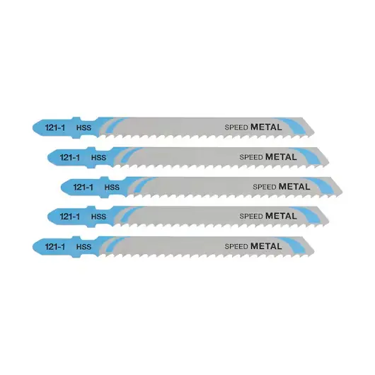 DeWalt DT2163-QZ Set 5 Lame per Seghetto HSS per Taglio Metallo