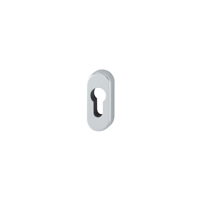 Hoppe 2622268 Rosetta Gamma 30PS F1 alluminio aspetto argento 