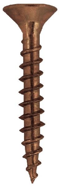 Friulsider 07101I50060F2 VBU Vite TPS Truciolare Testa Svasata Pozidrive Blister 25pz 5x60 Bronzo