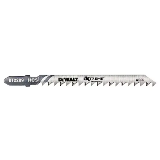 DeWalt DT2209-QZ Set 5 Lame per Seghetto XPC per Taglio Legno 100x4.0mm