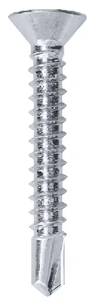 Friulsider 39601B35032F2 Ap-Steel TPS Vite Autoperforante Testa Svasata Piana Philips Blister 25pz 3,5x32 Din7504P Zincata