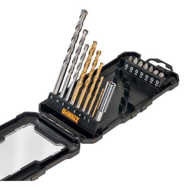 DeWalt DT71567-QZ Set di 16 Punte per Trapano ad Alte Prestazioni