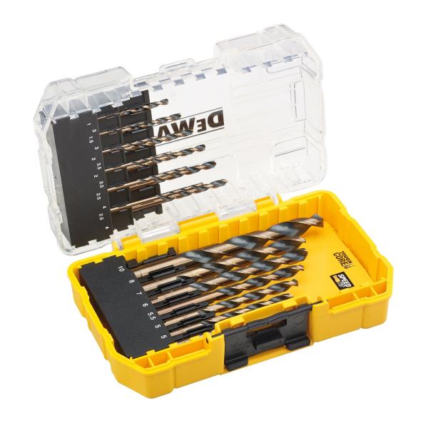 DeWalt DT70729-QZ Set 23 Pezzi Foratura per Metallo-Legno-Plastica