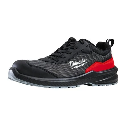 Milwaukee 4932493695 Scarpe Basse Antinfortunistiche Flextred S1PS Nere con Lacci Misura 43