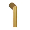 Hoppe 12043096 Martellina DK Hambur 0700RL F4 alluminio aspetto bronzo 