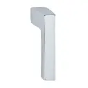Hoppe 12004431 Martellina DK Toulon 0737RL F1 alluminio aspetto argento 