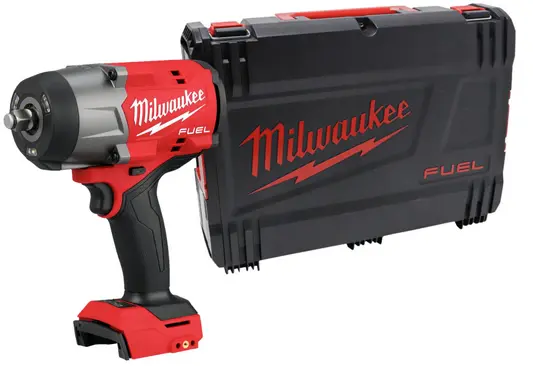 Milwaukee 4933492782 Avvitatore Impulsi Alta Coppia ½″ M18 FHIW2F12-0X FUEL con Anello di Frizione Solo Corpo + Valigia