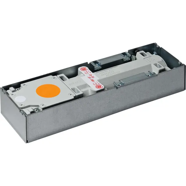 Dormakaba 61801301 BTS 75 V EN 1-4 con fermo a 105° + Piastra + Accessori, Completo