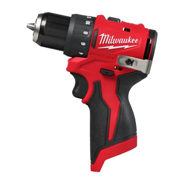 Milwaukee 4933499683 BLDDRC-0 Trapano Avvitatore Brushless M12 Solo Corpo