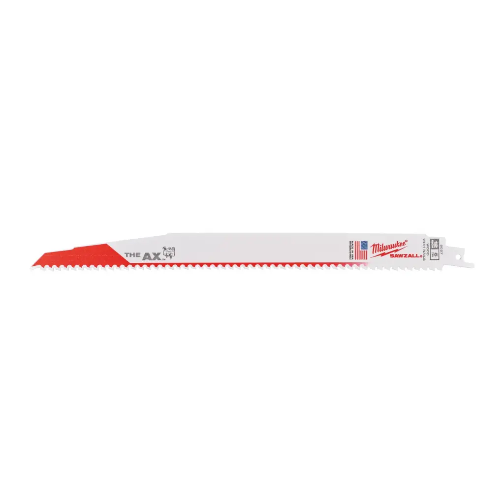[111449] Milwaukee 48475027 Lame Demolizione Heavy Duty per Legno con Chiodi da 300mm Confezione da 5 Pezzi