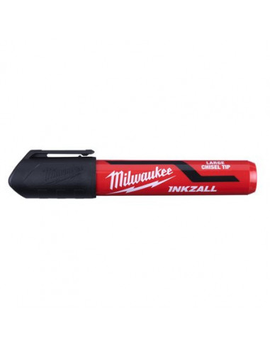 Milwaukee 4932471555 Pennarello Indelebile a Punta Larga Nero