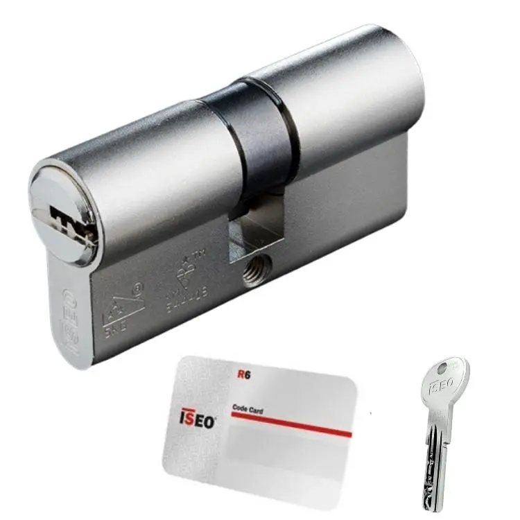 Iseo 880930409 Cilindro Europeo R6 30/40 Nichelato