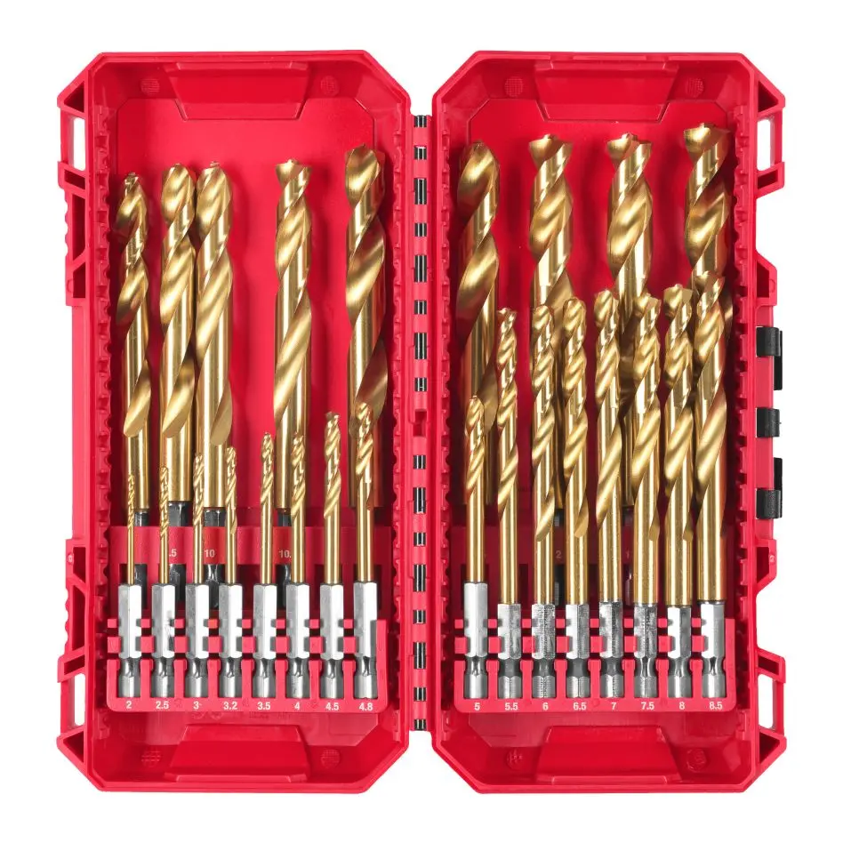 [113148] Milwaukee 4932500420 Set 25 Punte ShockWave SW HSS-G