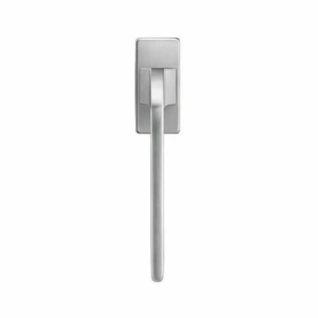 AD-Tech HELIA-121DK CSA Maniglia Martellina DK per Serramento Lunghezza Quadro 7x40mm Zama Finitura Cromo Satinato
