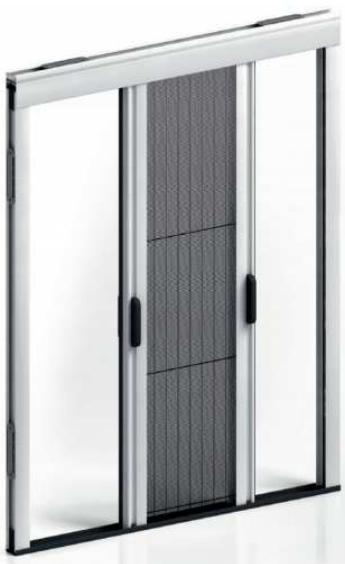 HS Mini Plisse Zanzariera Avvolgibile Verticale Laterale Reversibile