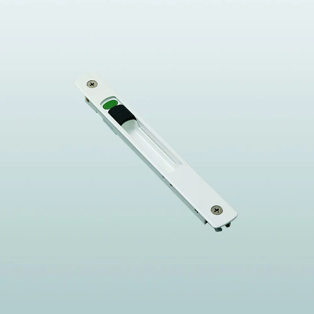 Savio 2070.1 Modulodue Maniglia ad Incasso per Scorrevole 196x24mm Finitura Verniciato Bianco