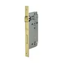 AGB B005924003 Serratura Patent Incasso per porta Interni Entrata 40mm Interasse 90mm Bordo Quadro 238x22mm Acciaio Finitura Ottonato Verniciato