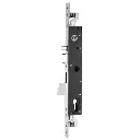 Iseo 783802352 Electa Elettroserratura Serratura Elettrica Triplice per Montante Foro Yale con Catenaccio E35mm Frontale 22mm Acciaio Inox