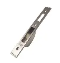 Iseo 038085 Contropiastra Chiusa per Serratura Centrale Multiblindo 187x22x9mm Acciaio Inox