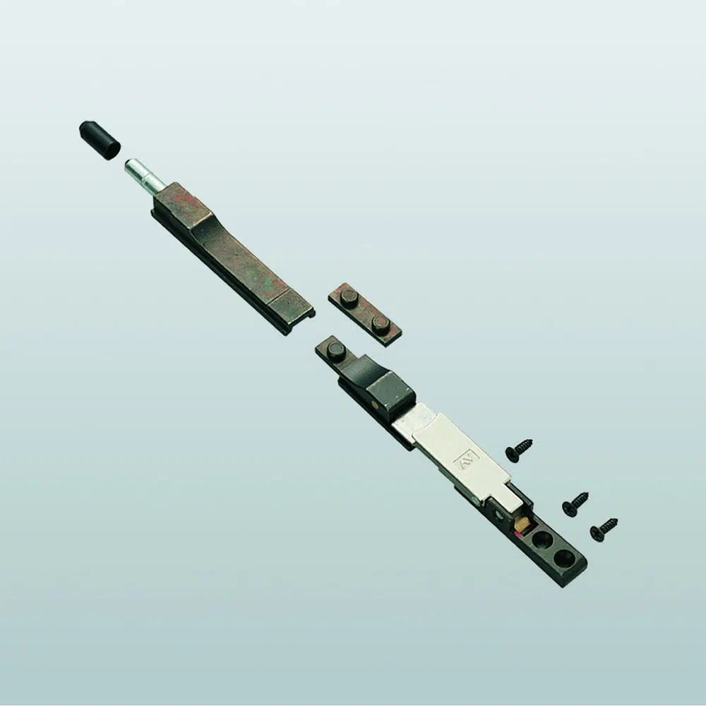 Savio 1556.1 Paletto a Leva per Porte Super Reverto Corsa 22mm Finitura Acciaio Zincato e Acciaio Inox 430