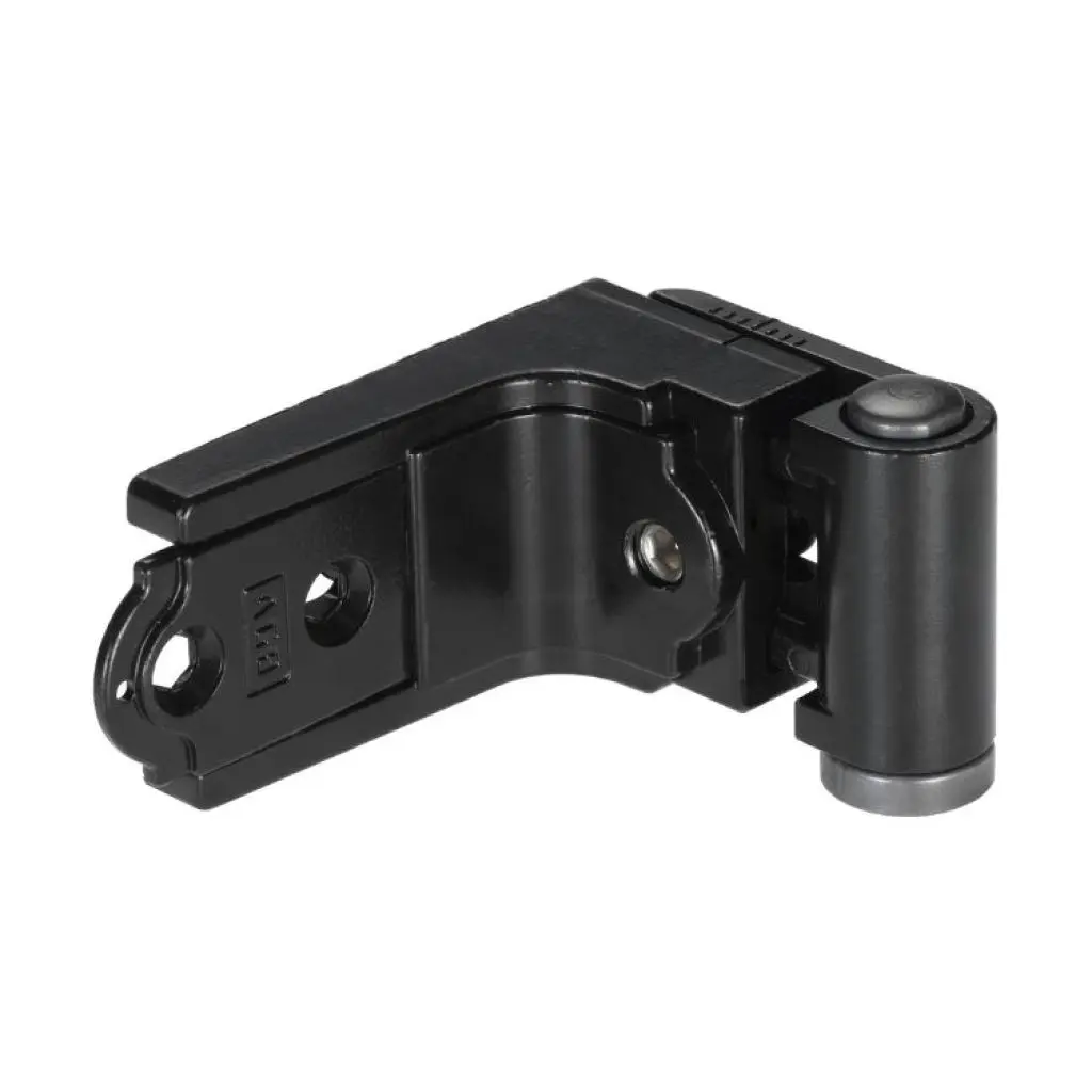 AGB H009140293 Cerniera Regolabile Monoblocco Abaco per Imposte GR 2 da 62-82mm Zama Finitura Black Powerage