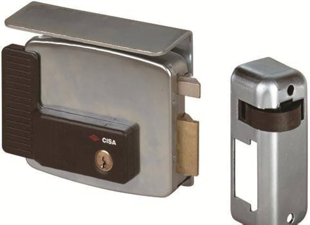 Cisa 11721502 Elettroserratura E50 Sinistra da Applicare con Cilindro 02139