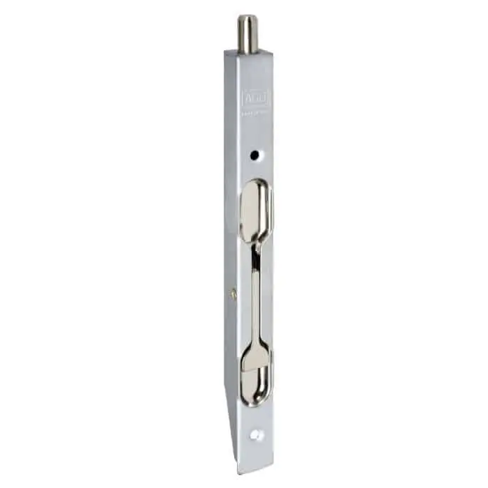 AGB D003202506 Catenaccio Leva Frontale 16mm Lunghezza 250mm Finitura Nichelato