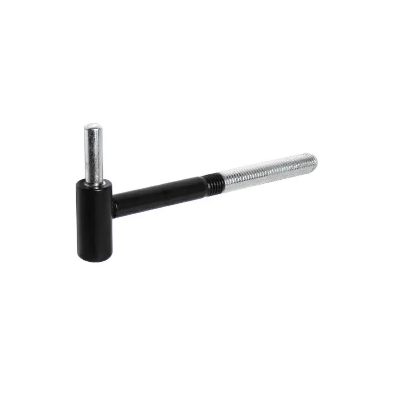 AGB H009280393 Cardine per Persiane a Vite Maschio Vite M12 Lunghezza 145mm Finitura Nero