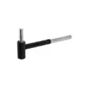 AGB H009280393 Cardine per Persiane a Vite Maschio Vite M12 Lunghezza 145mm Finitura Nero