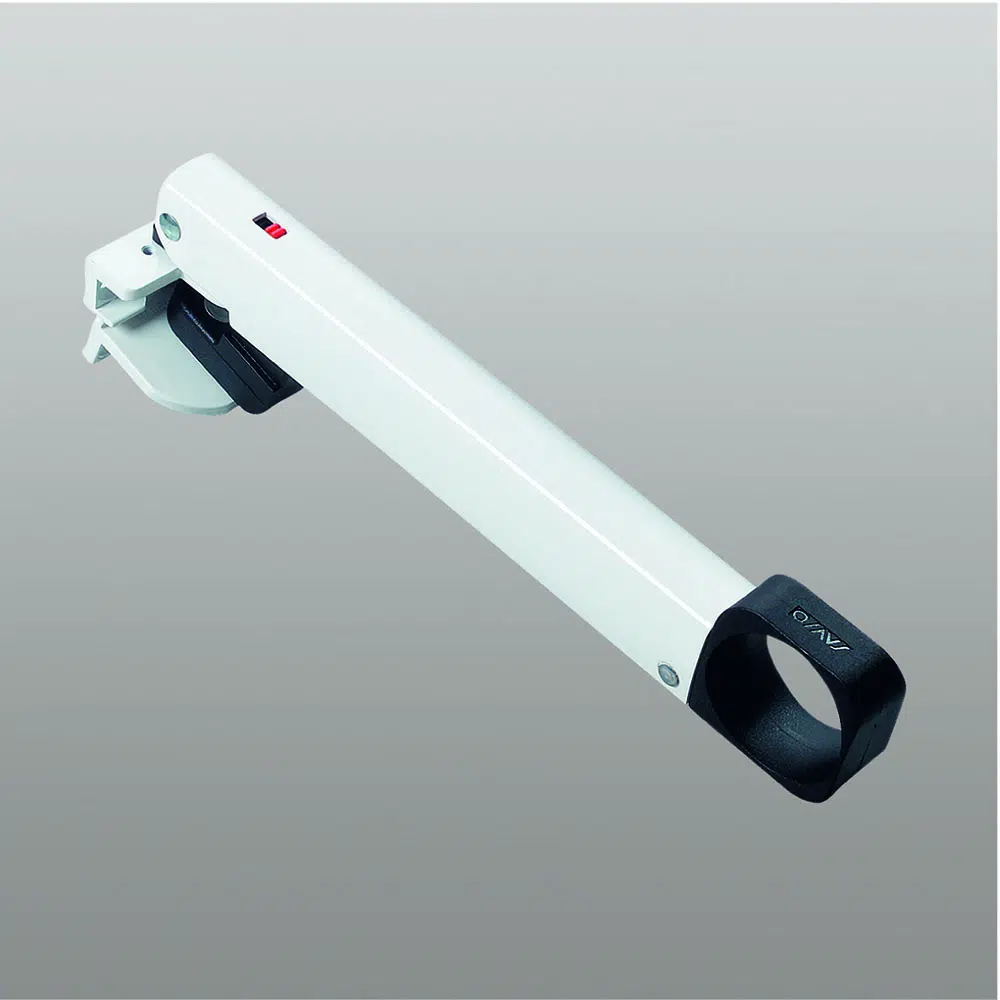 Savio 1206.1/2 Sintesi Comando Multifunzione 172mm per Sporgere Finitura Nero Anodizzato
