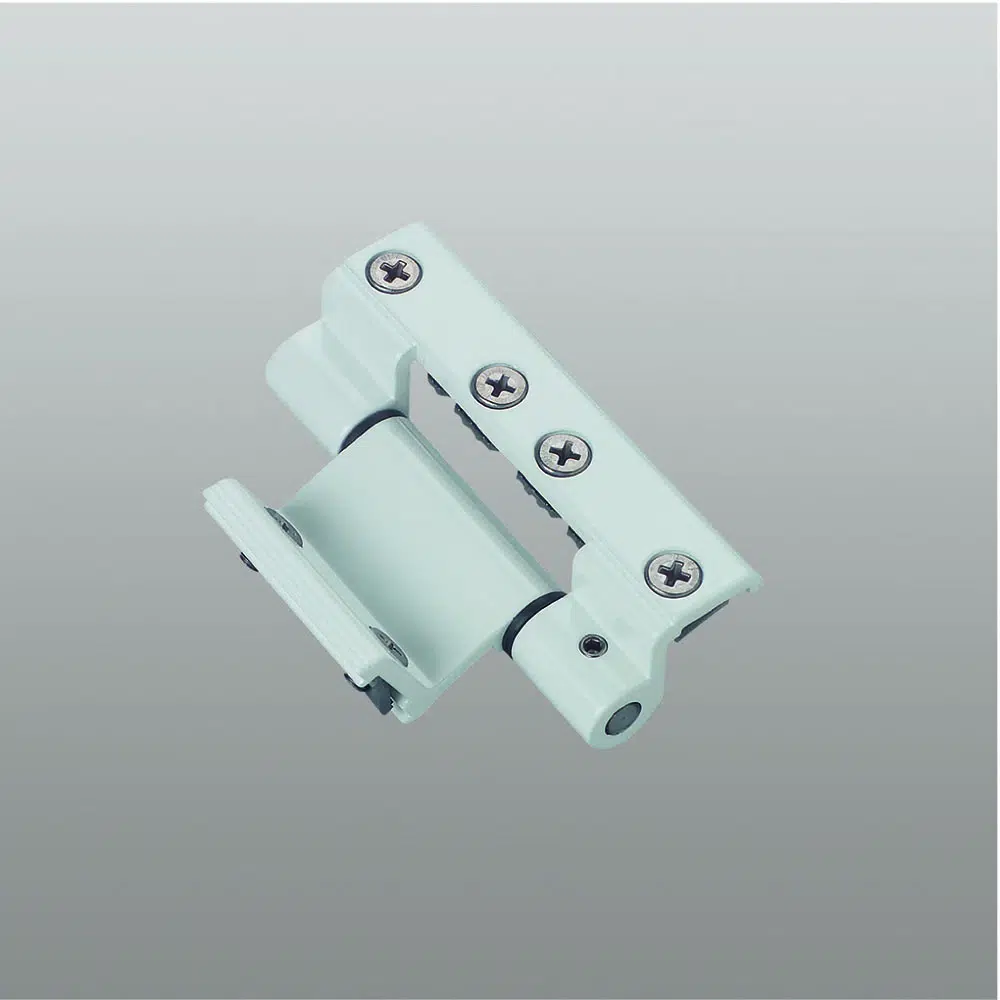Savio 1122.201 Morsa+ Cerniera a Pettine Premontata per Profilo CU Portata 90-100Kg Finitura Verniciato Bianco