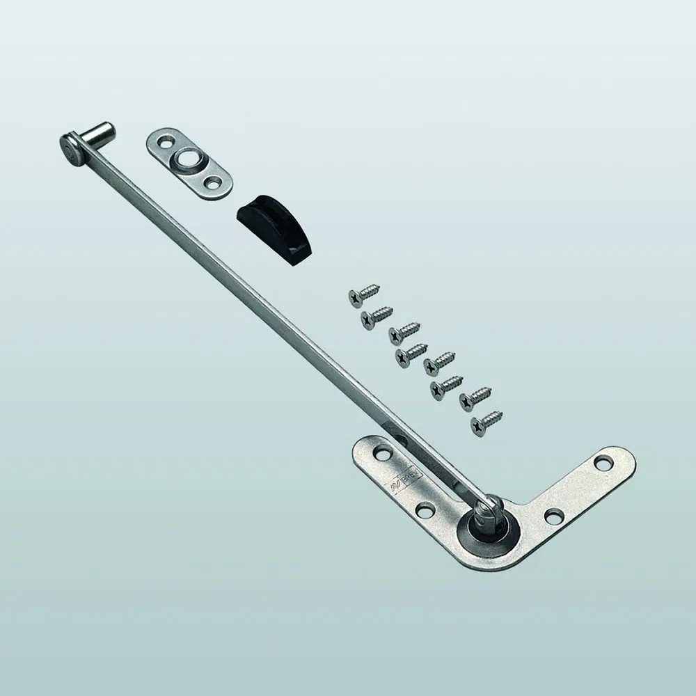 [003239] Savio 1309 Fermo Braccio Fermafinestra Finitura Inox 430