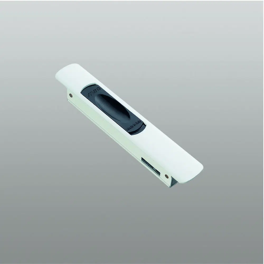 Savio 2060.1 Latodue Chiusura laterale Arrotondata per Scorrevole Frontale 25x153mm Finitura Nero Anodizzato