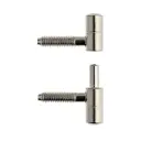 AGB E001191306 Cerniera Anuba per Legno Diametro 13mm Altezza 44,5mm Acciaio Finitura Nichelato