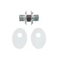 Hoppe 573585 Zeta Coppia Montaggio Vetro BS-NR. 7 