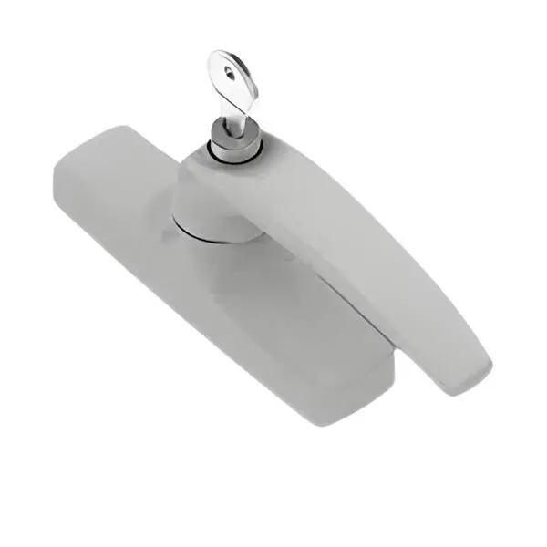 Savio 873.780 Cremonese Manon per Ribalta con Cilindro Dimensioni 34x129mm Finitura Verniciato Bianco