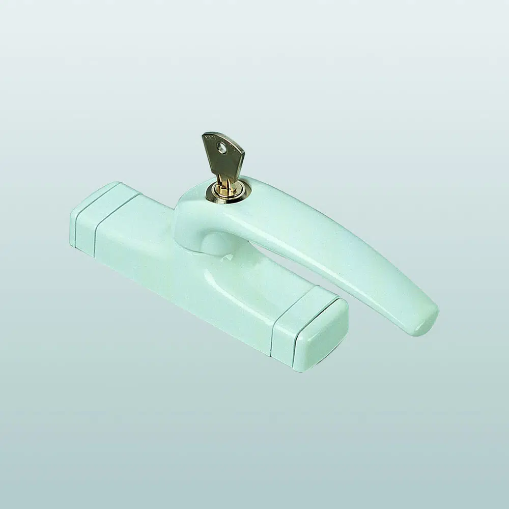 Savio 876.751 Cremonese Manon per Battente con Cilindro Dimensioni 32,6x131,5mm Finitura Verniciato Verde Muschio