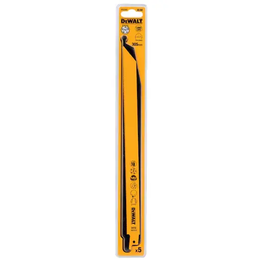 DeWalt DT2355-QZ Set 5 Lame per Sega Orizzontale per Taglio Metallo 305mm