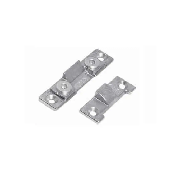 AGB A448050500 Cerniera Centrale a Scomparsa Artech Aria 12mm Parte Anta Liscia Battuta 18mm