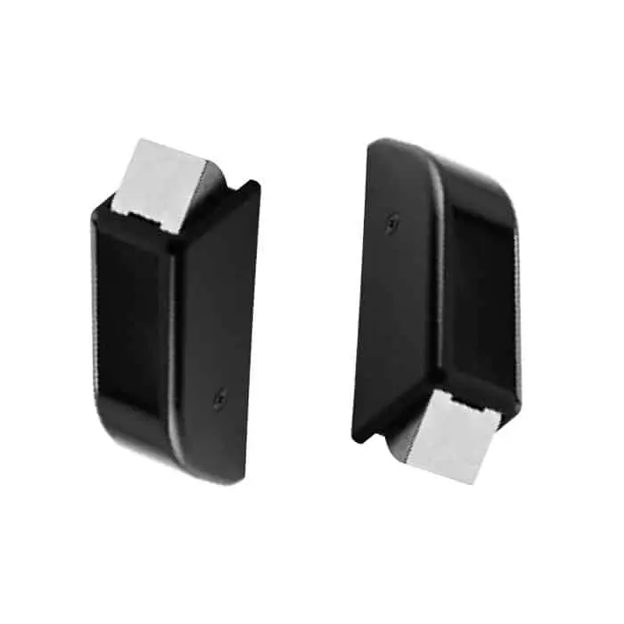 Iseo 9410201505 Idea Coppia Scrocchi Verticali Autobloccanti Nero