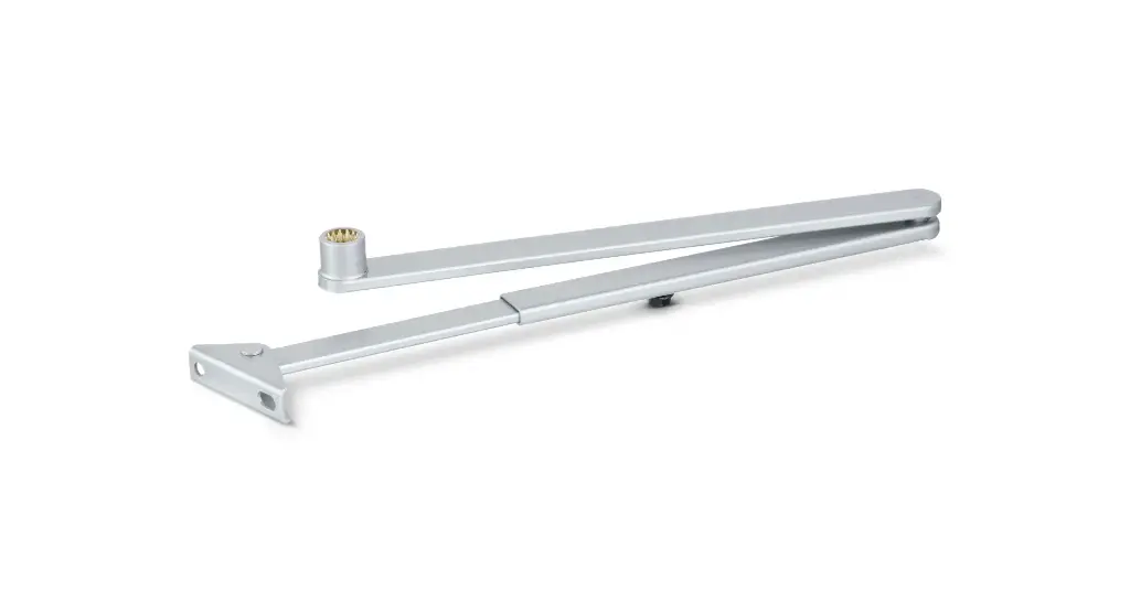 Geze 102421 Braccio V TS 2000/4000 Senza Fermo Argento