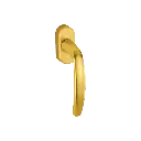 Hoppe 10760898 Martellina DK Atlant 0530/US952 F3 alluminio aspetto oro 