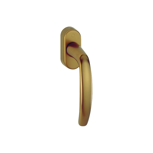 Hoppe 10760901 Martellina DK Atlant 0530/US952 F4 alluminio aspetto bronzo 
