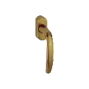 Hoppe 10760901 Martellina DK Atlant 0530/US952 F4 alluminio aspetto bronzo 
