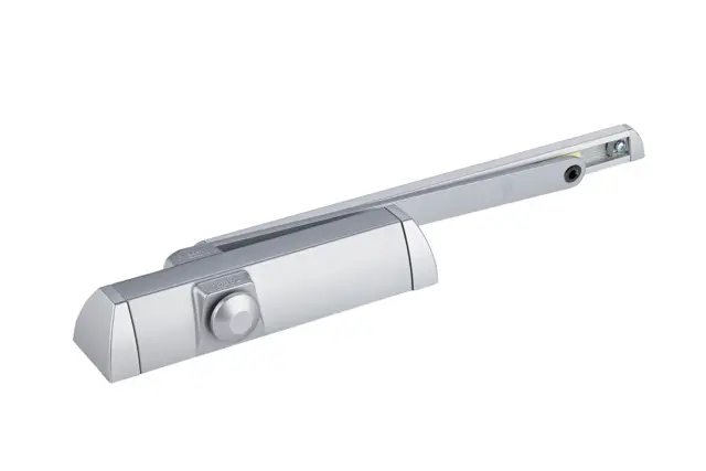 Dormakaba 10200401 Chiudiporta TS 90 Impulse EN 3/4 con slitta di scorrimento, Argento P 600